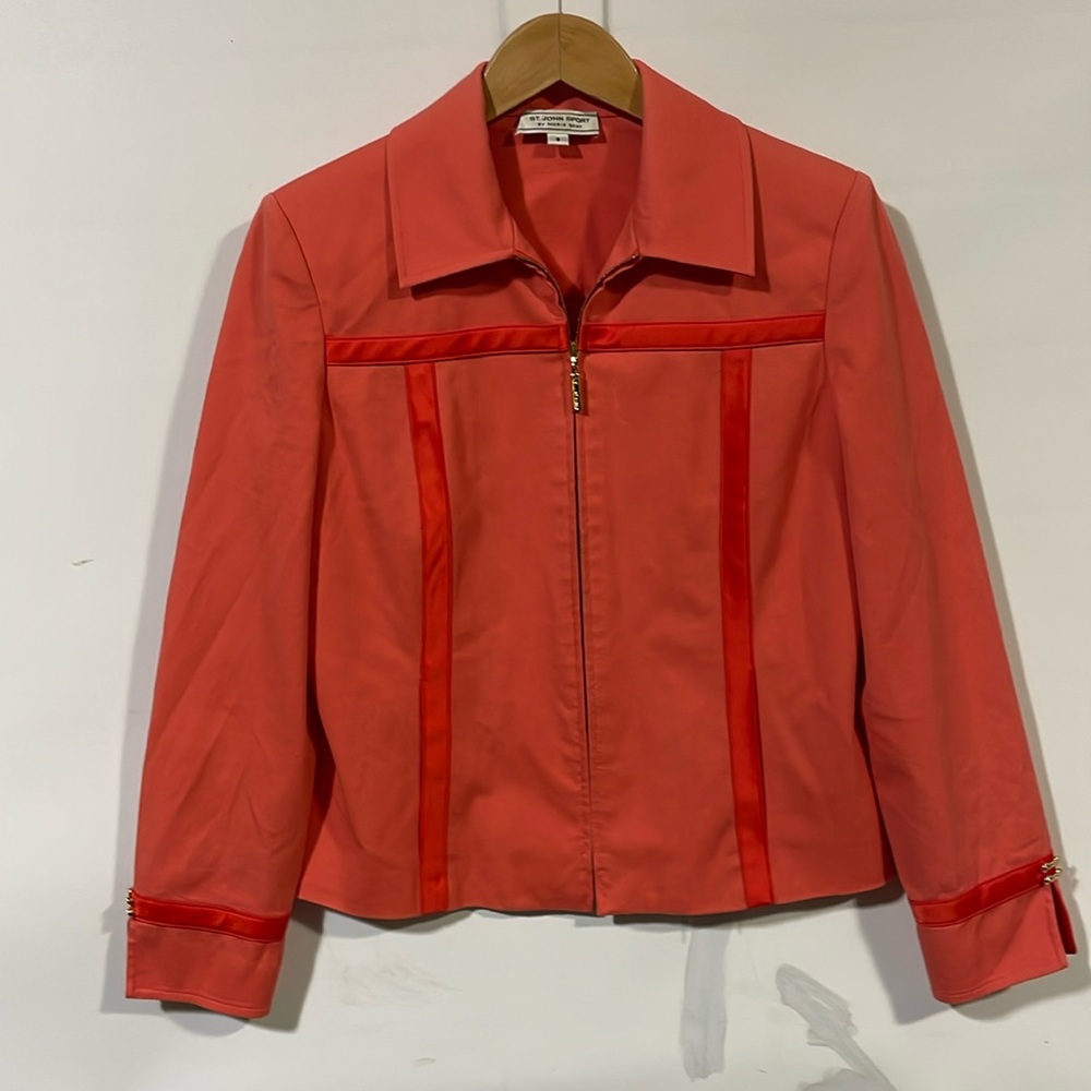 St. John sport by Marie gray blazer jacket